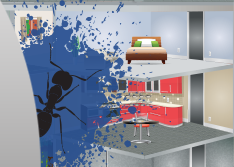 spray non repellent residual